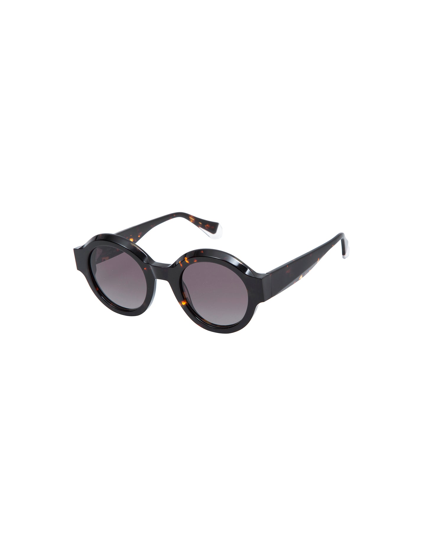 STELLA: Redondas Acetato Havana sunglasses by GIGI STUDIOS 4867