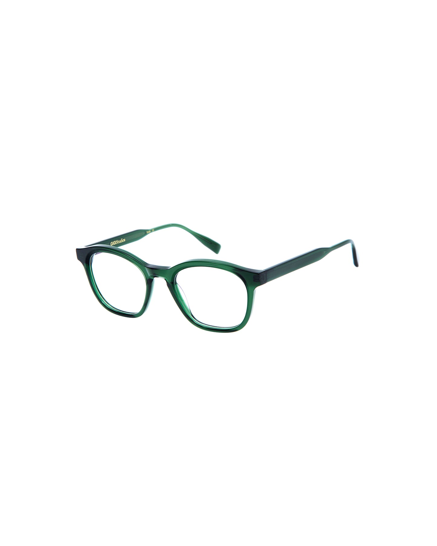 PRAGA: Cuadrada Acetato Verde optical glasses by GIGI STUDIOS 4910