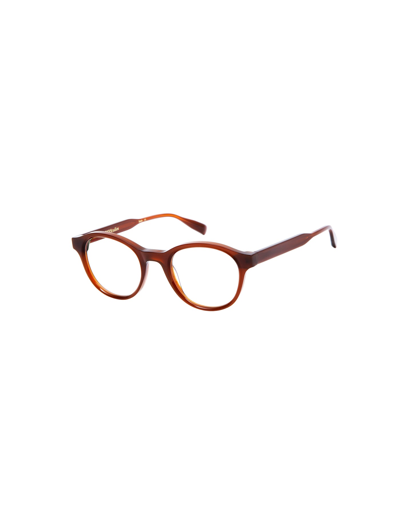 CALGARY: Redondas Acetato Marrón optical glasses by GIGI STUDIOS 4914