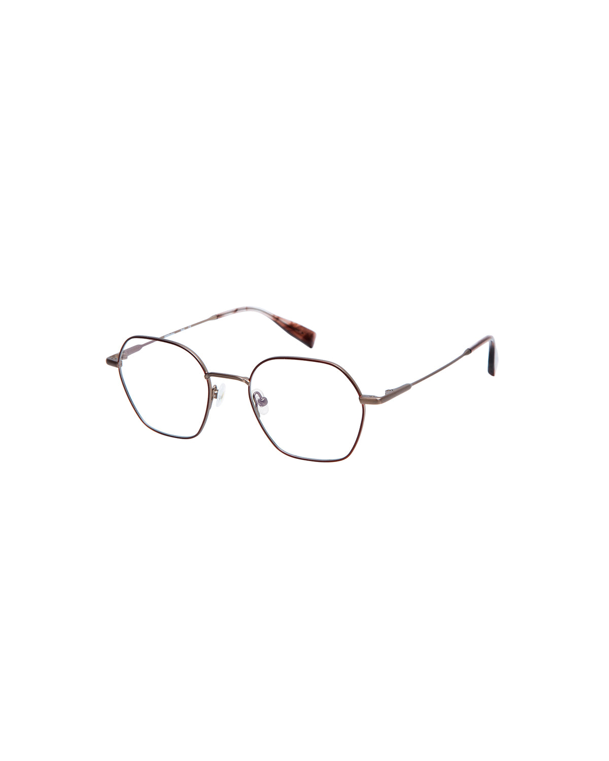 OPORTO: Geométricas Metal Rojo optical glasses by GIGI STUDIOS 4951