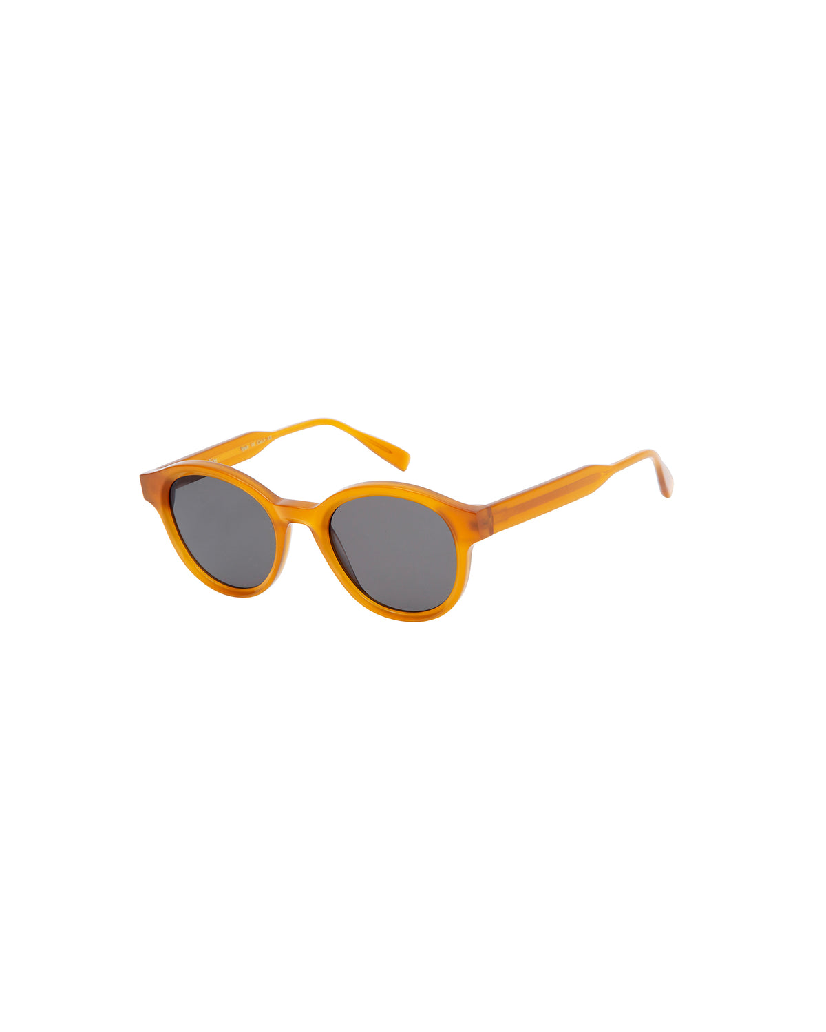 HARLEM: Redondas Acetato Jaune sunglasses by GIGI STUDIOS 4954