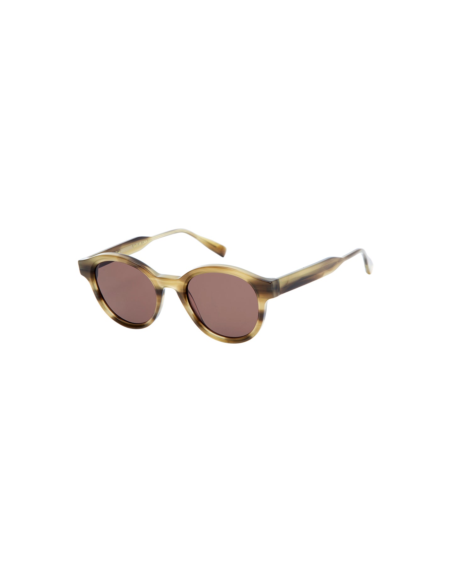 HARLEM: Redondas Acetato Marrón sunglasses by GIGI STUDIOS 4962