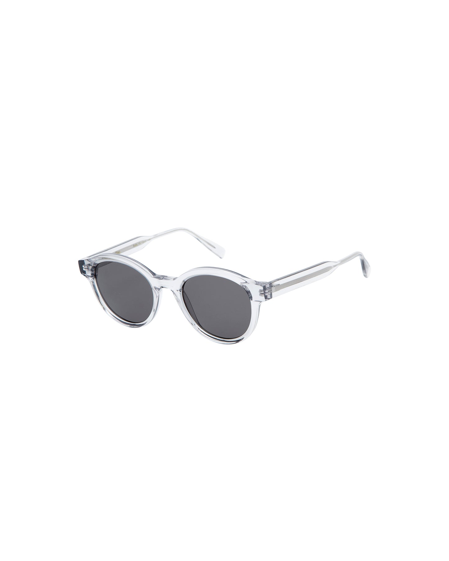 HARLEM: Redondas Acetato Transparente sunglasses by GIGI STUDIOS 4966