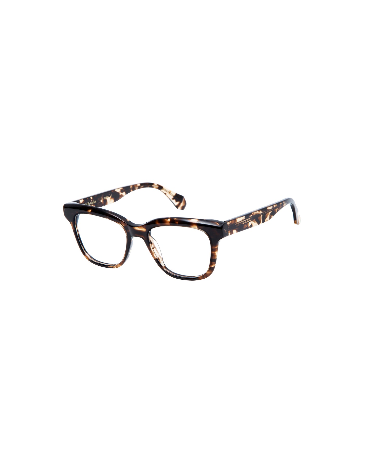LOREA: Cuadrada Metal Havana optical glasses by GIGI STUDIOS 4986