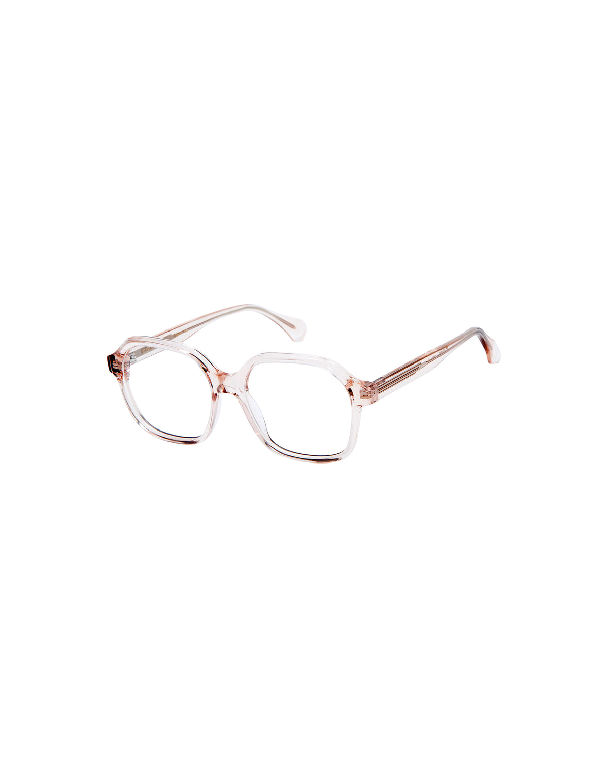 FEDERICAS: Geométricas Metal Transparente optical glasses by GIGI STUDIOS 4997