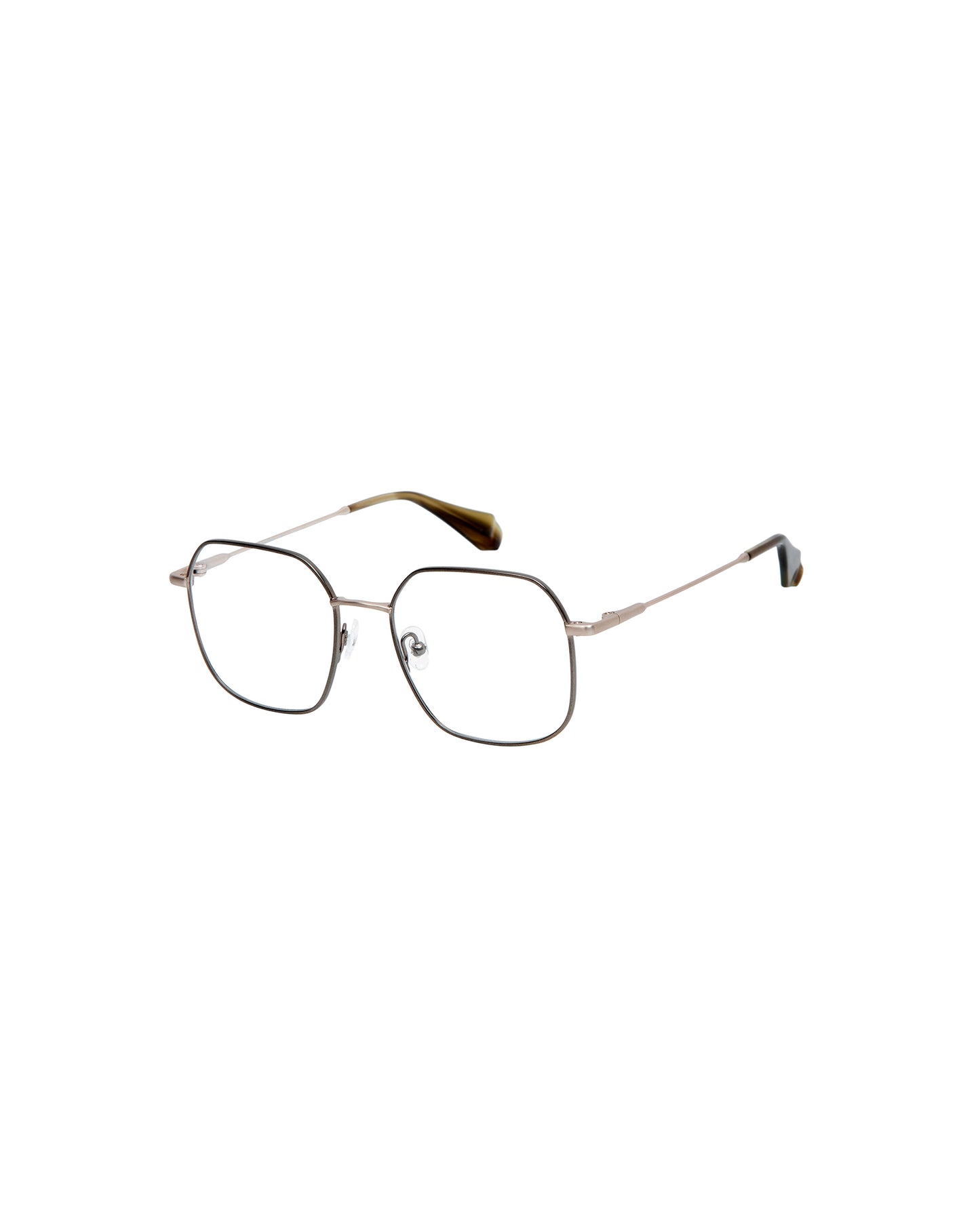 AMBAR: Cuadrada Metal Noir optical glasses by GIGI STUDIOS 5011
