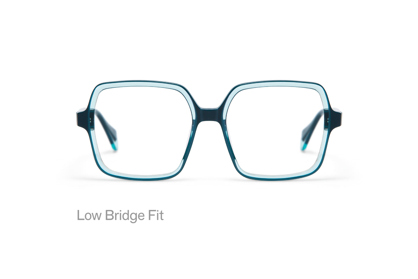 VIVID: Cuadrada Acetato Azul optical glasses by GIGI STUDIOS 5040