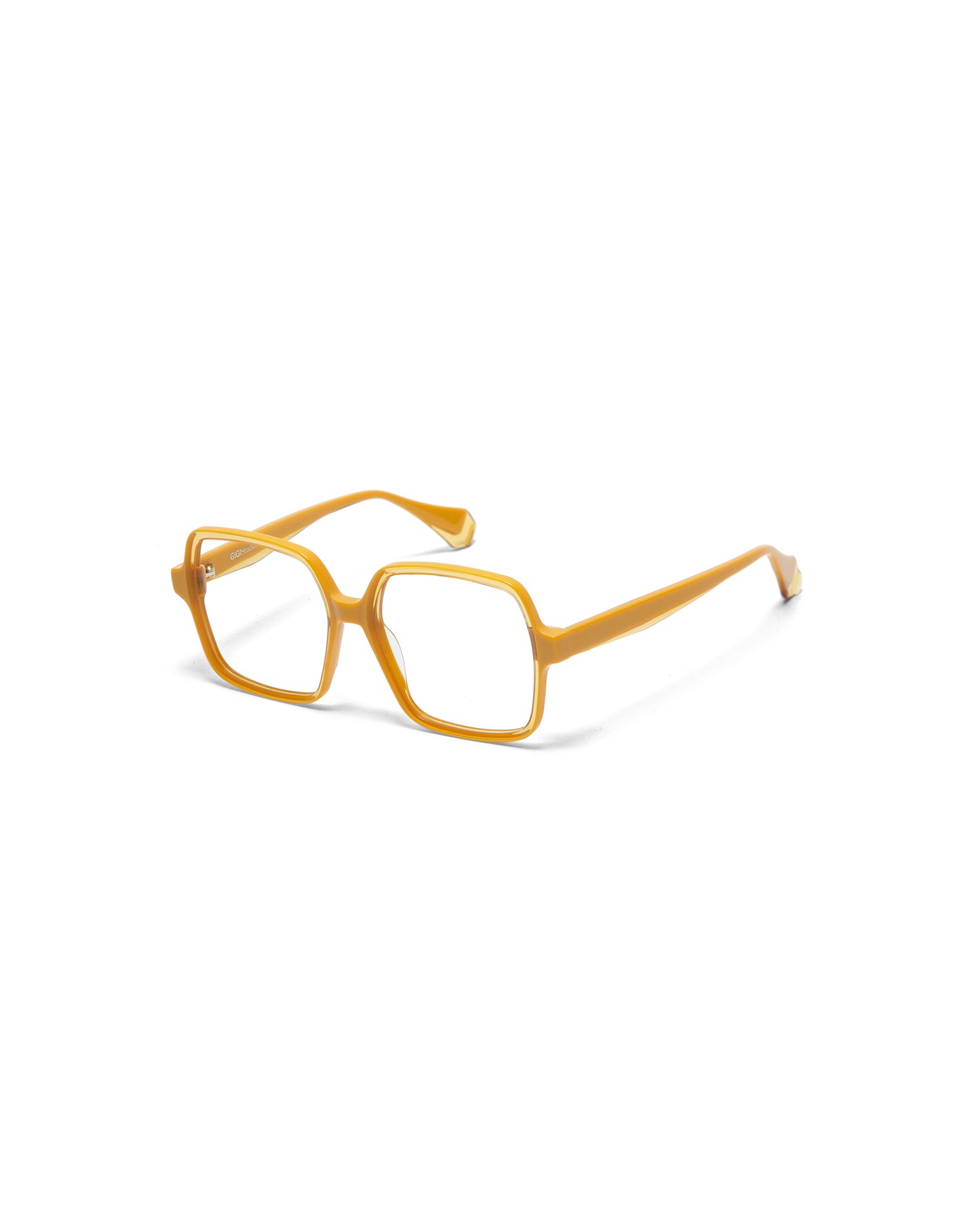 VIVID: Cuadrada Acetato Jaune optical glasses by GIGI STUDIOS 5053