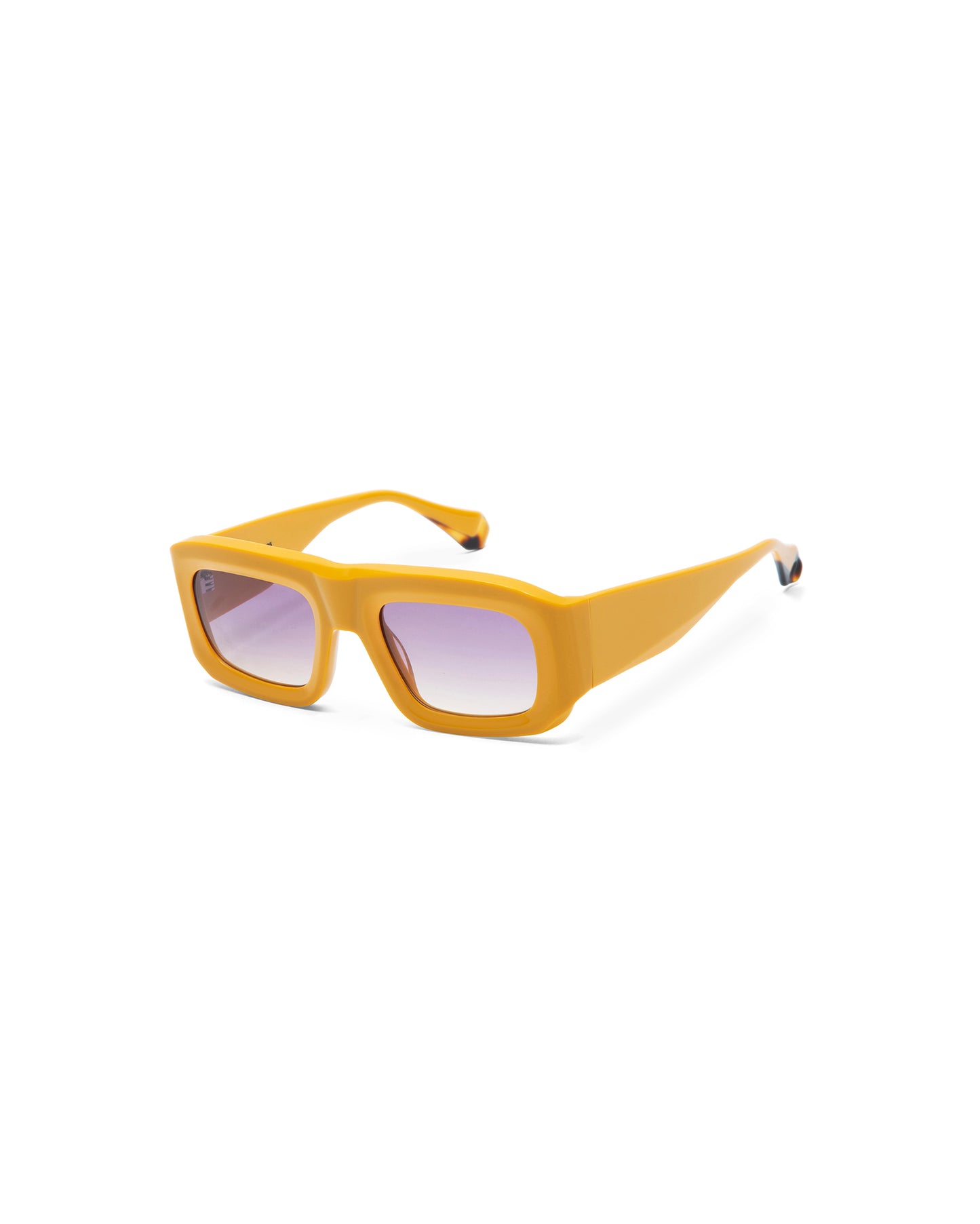OMBRA: Cuadrada Acetato Jaune sunglasses by GIGI STUDIOS 5130