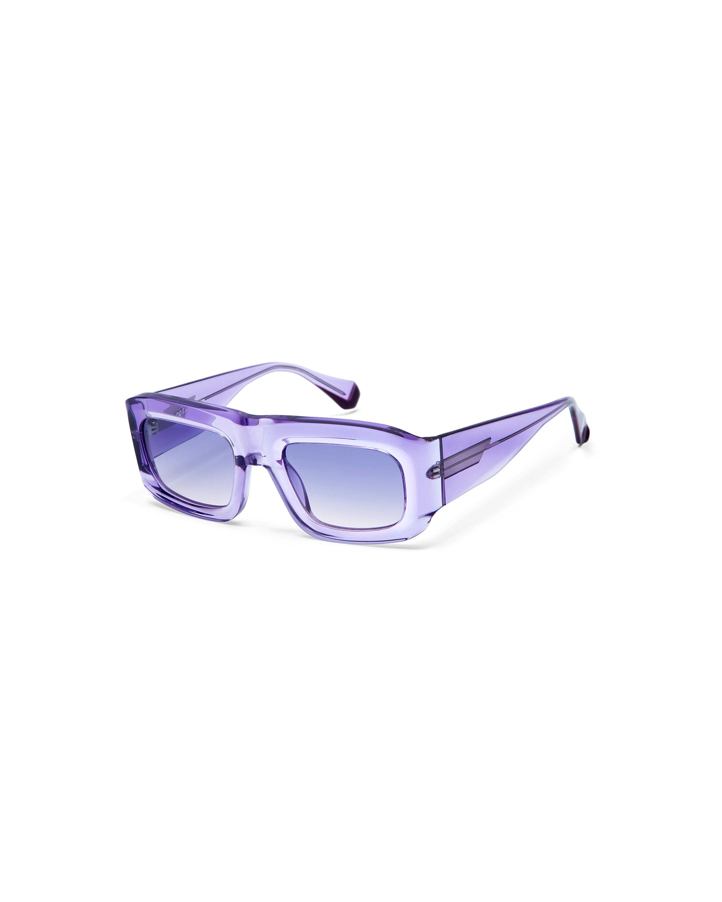 OMBRA: Cuadrada Acetato Azul sunglasses by GIGI STUDIOS 5132