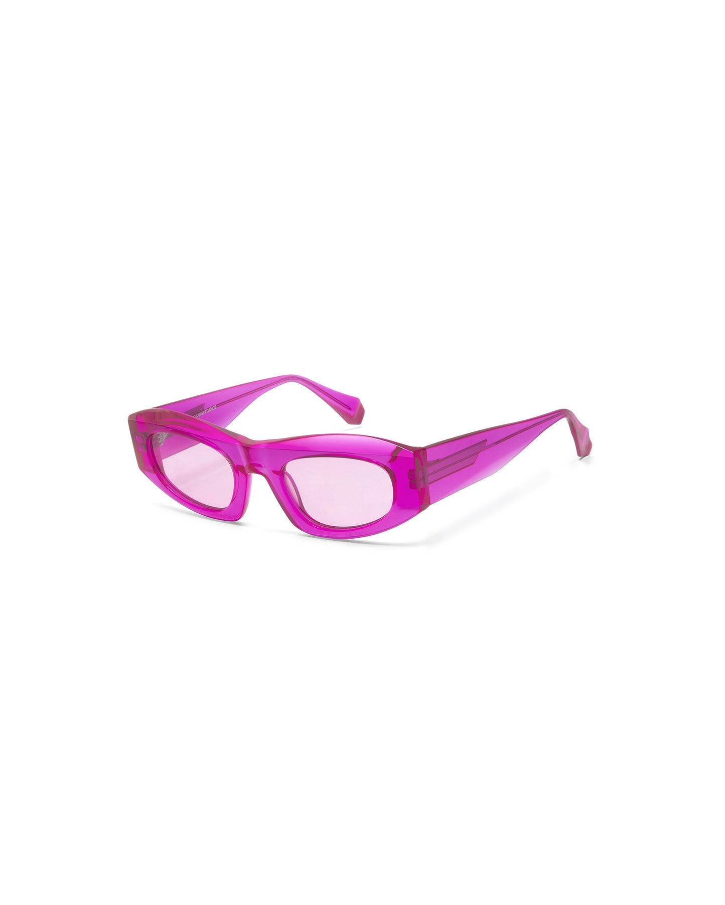 RAY: Cuadrada Acetato Rosa sunglasses by GIGI STUDIOS 5138