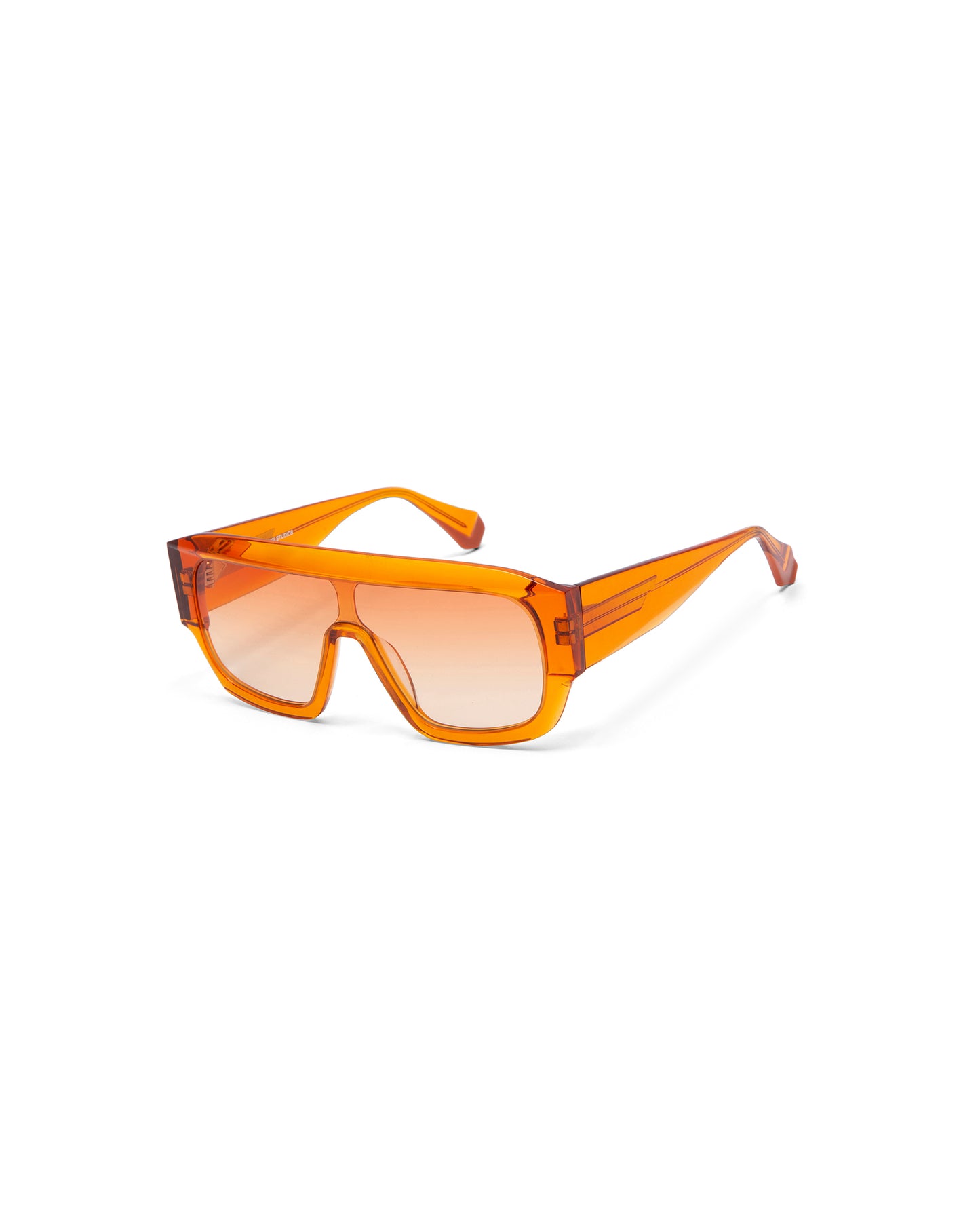 GOLDEN: Envolventes Acetato Orange sunglasses by GIGI STUDIOS 5148