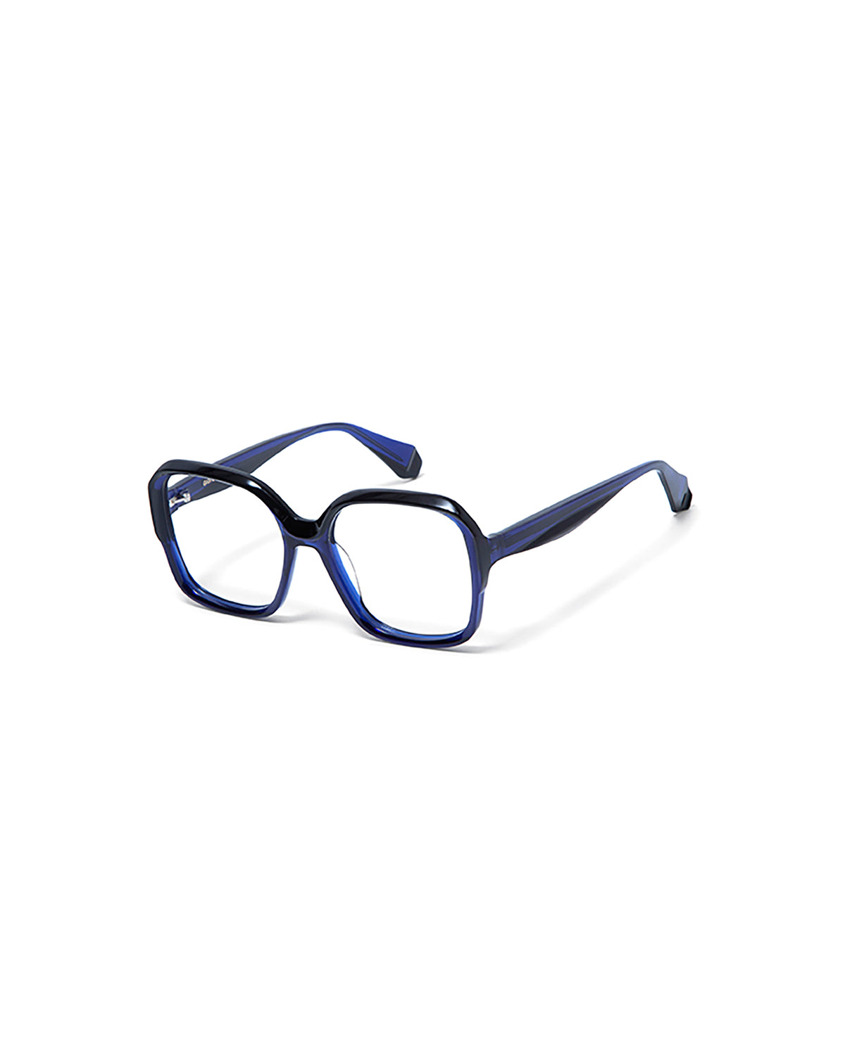 ALBERTA: Cuadrada Acetato Azul optical glasses by GIGI STUDIOS 5164
