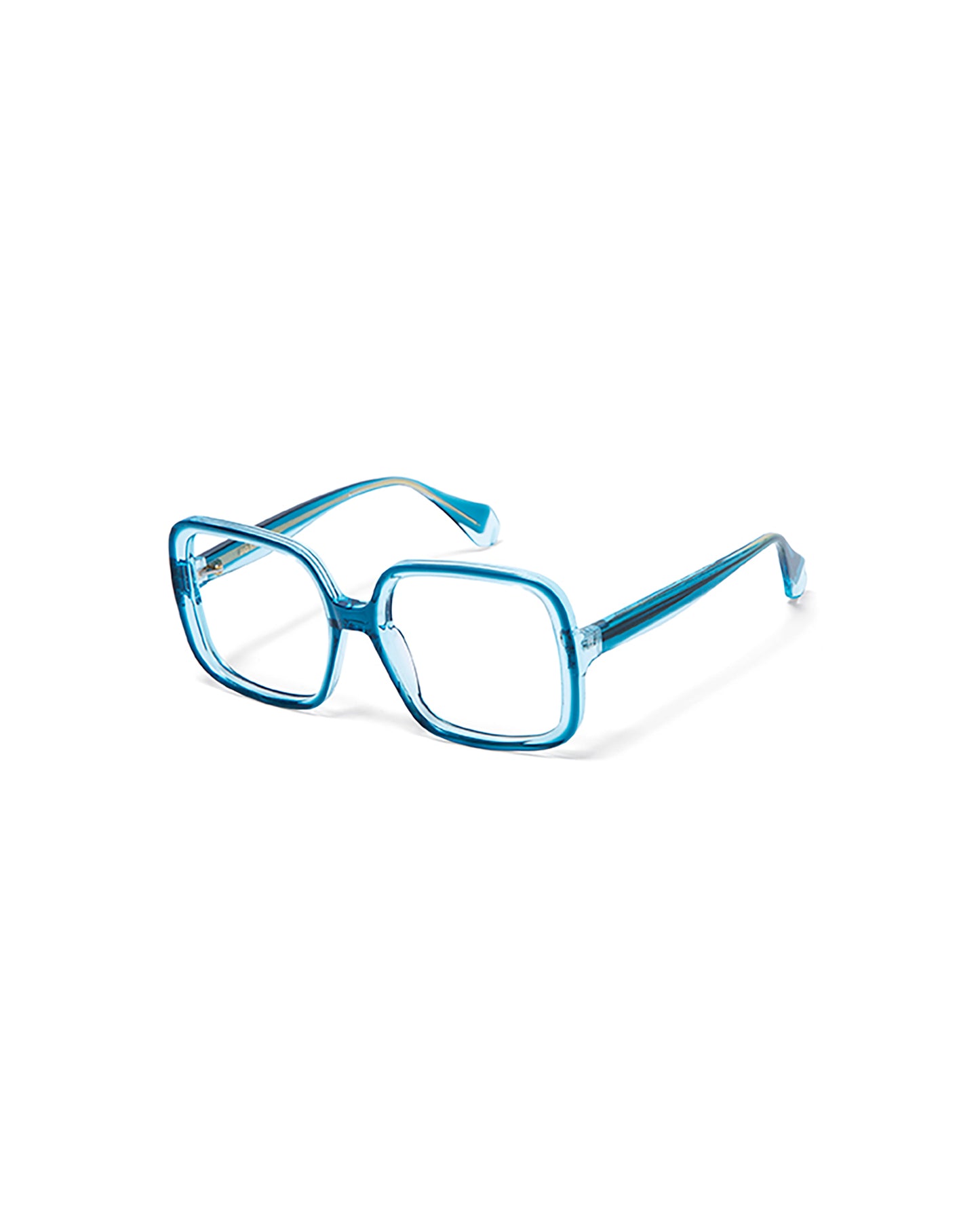 JUSTICE: Cuadrada Acetato Azul optical glasses by GIGI STUDIOS 5172
