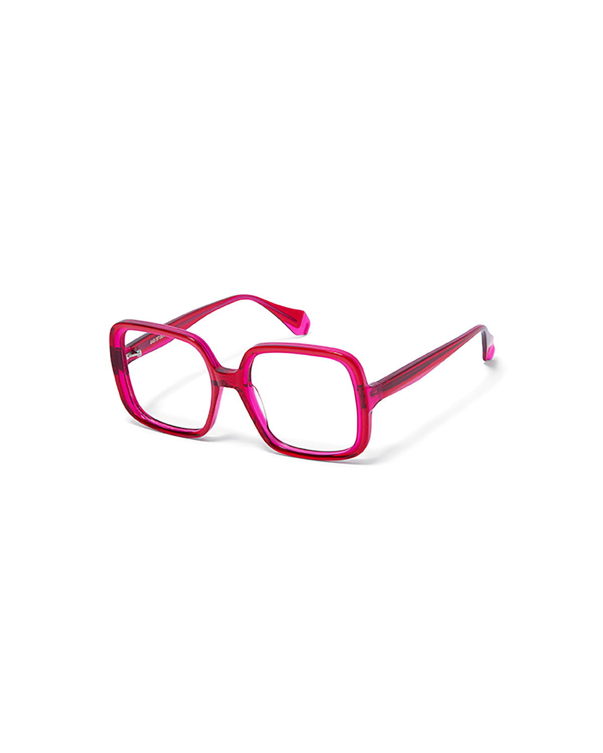 JUSTICE: Cuadrada Acetato Rojo optical glasses by GIGI STUDIOS 5176