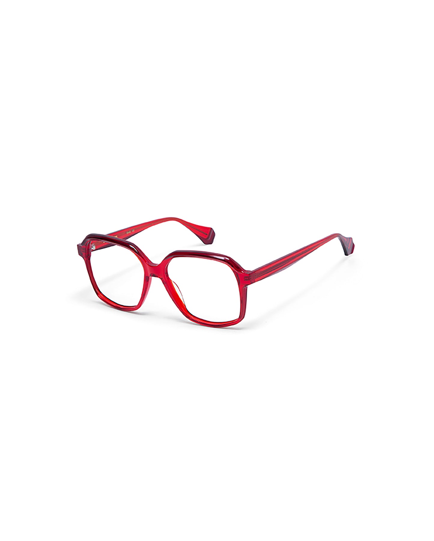 AMAIA: Geométricas Acetato Rojo optical glasses by GIGI STUDIOS 5182
