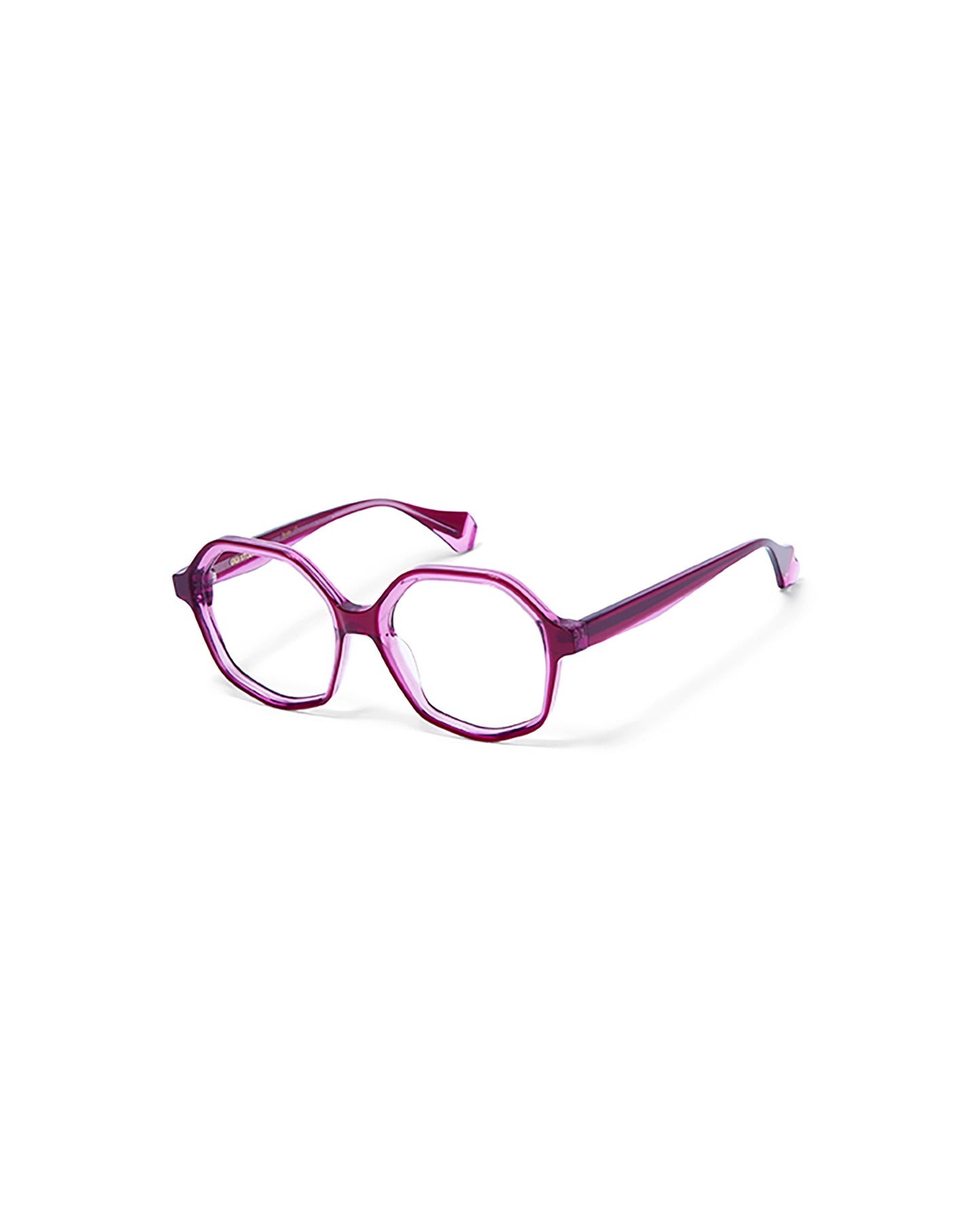 ROMINA: Geométricas Acetato Rosa optical glasses by GIGI STUDIOS 5196