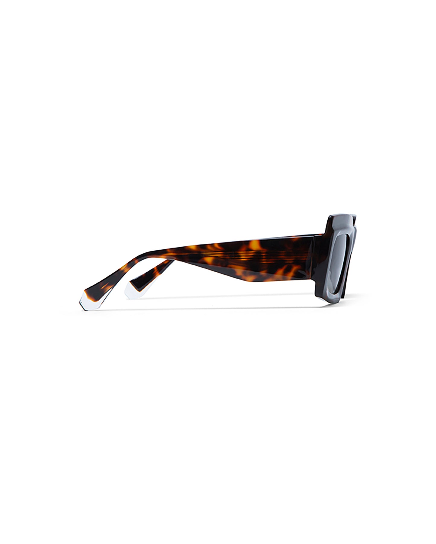 VINCENZA: Cuadrada Acetato Havana sunglasses by GIGI STUDIOS 5214