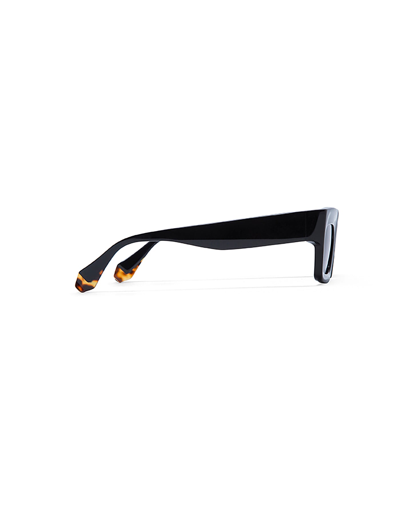 MATILDE: Rectangular Acetato Noir sunglasses by GIGI STUDIOS 5230