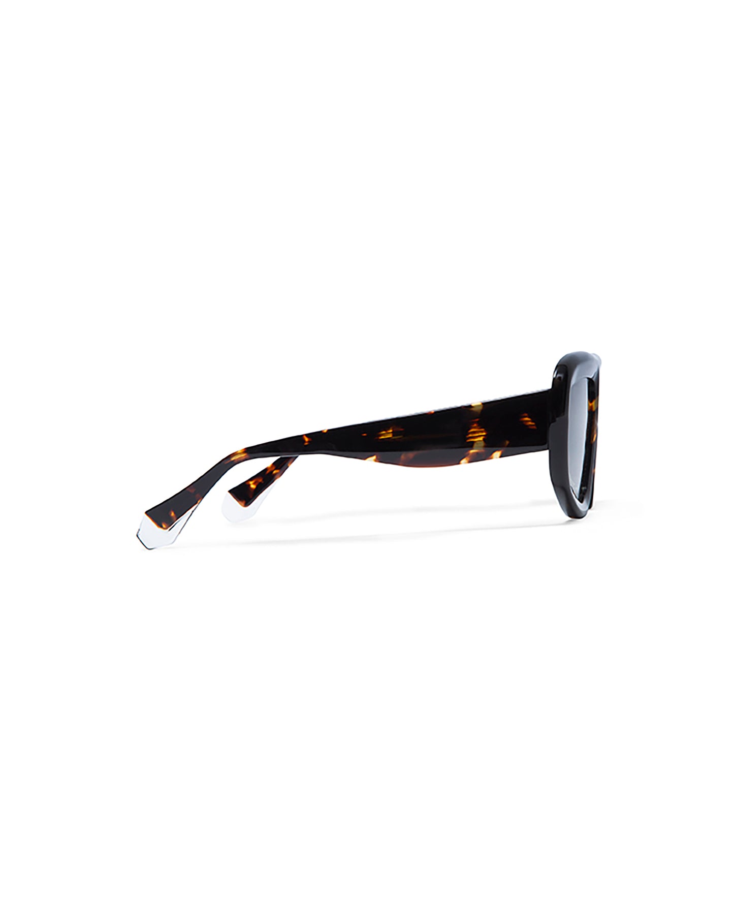 LUDOVICA: Envolventes Acetato Havana sunglasses by GIGI STUDIOS 5300