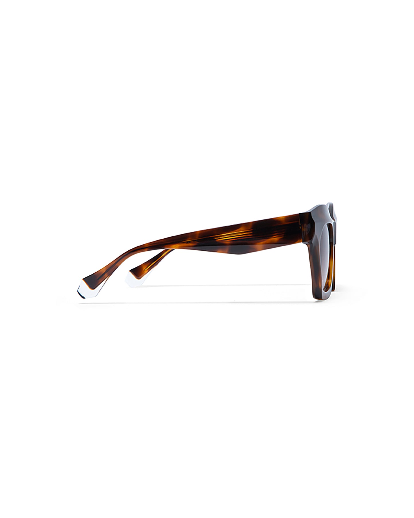 GLAZE: Cuadrada Acetato Havana sunglasses by GIGI STUDIOS 5312