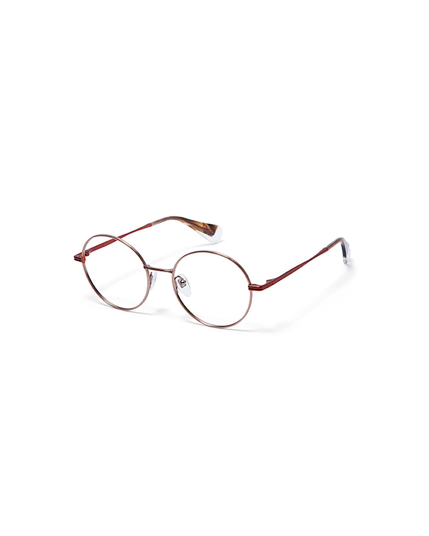 PERLA: Redondas Metal Marrón optical glasses by GIGI STUDIOS 5326