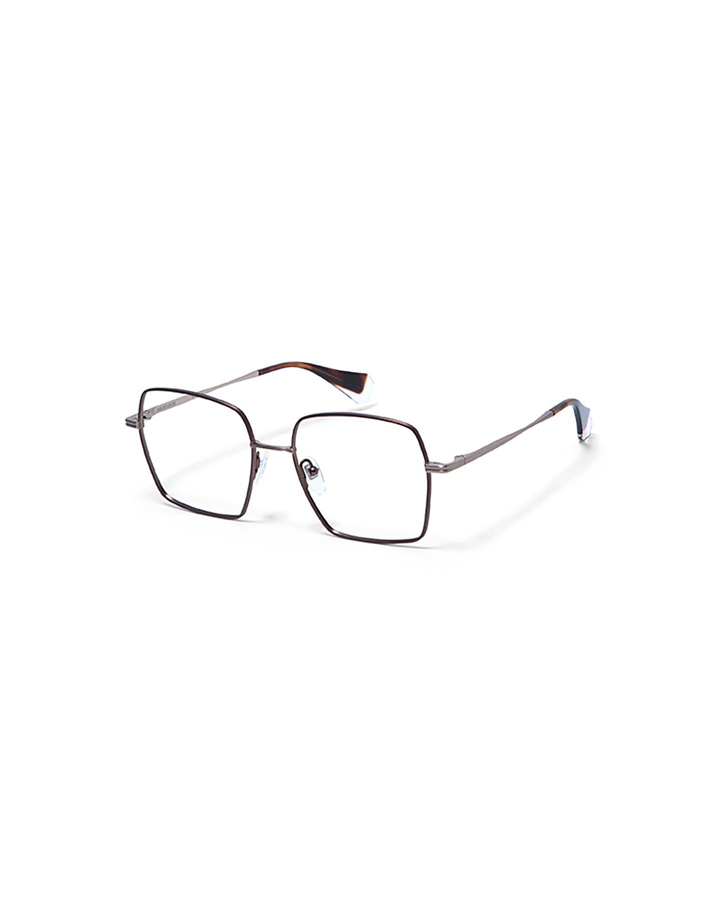 ZITA: Cuadrada Metal Noir optical glasses by GIGI STUDIOS 5334