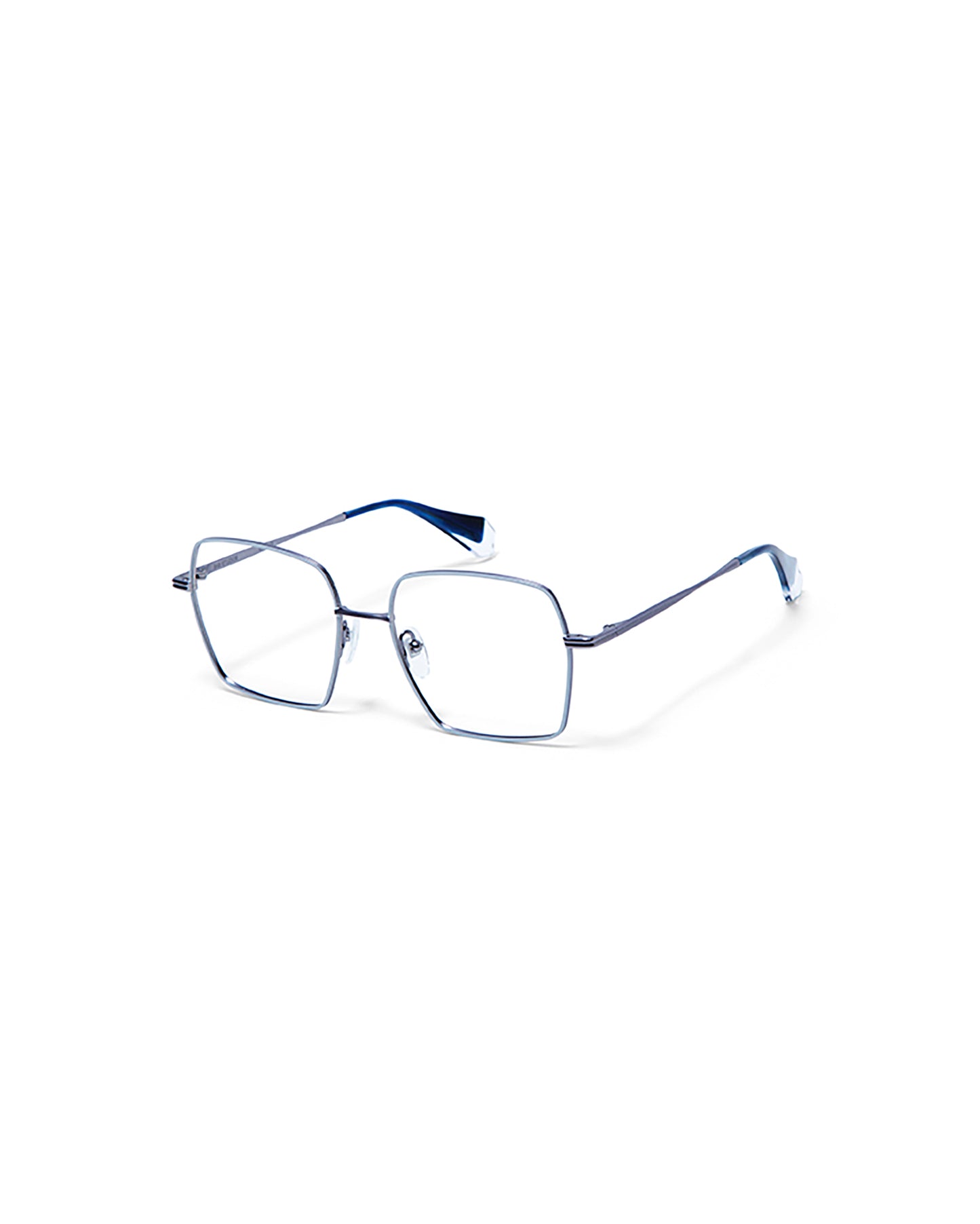 ZITA: Cuadrada Metal Azul optical glasses by GIGI STUDIOS 5336