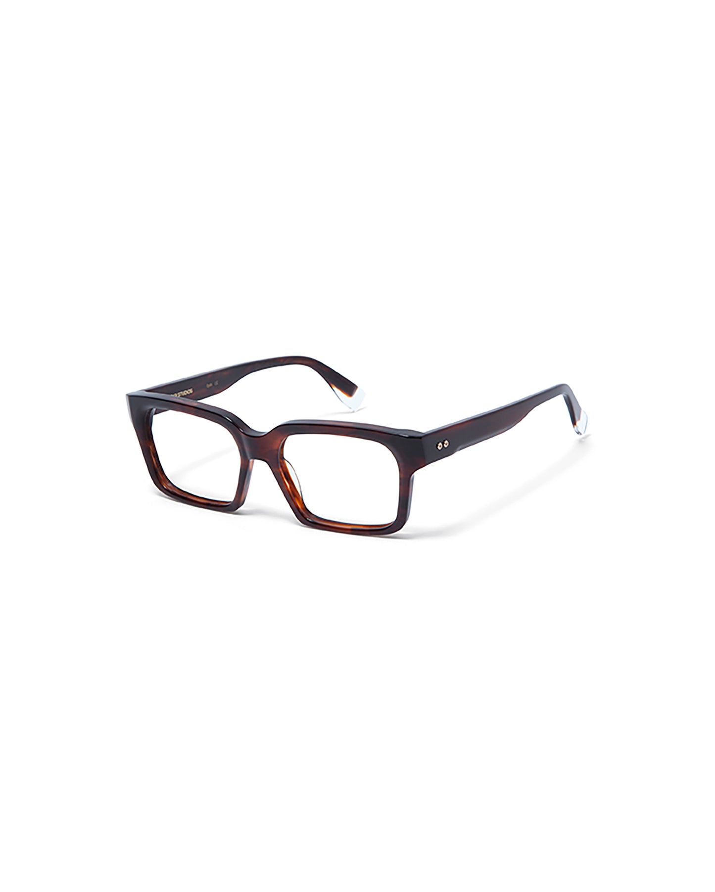 MURAKAMI: Cuadrada Acetato Marrón optical glasses by GIGI STUDIOS 5352