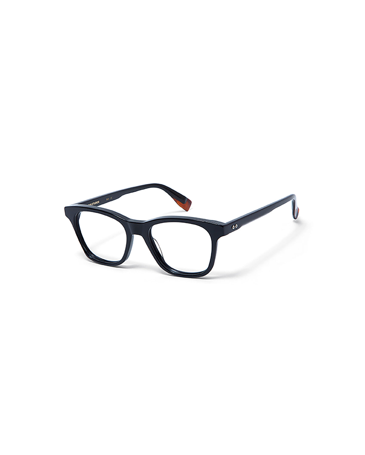 FRANKLIN: Cuadrada Acetato Noir optical glasses by GIGI STUDIOS 5358