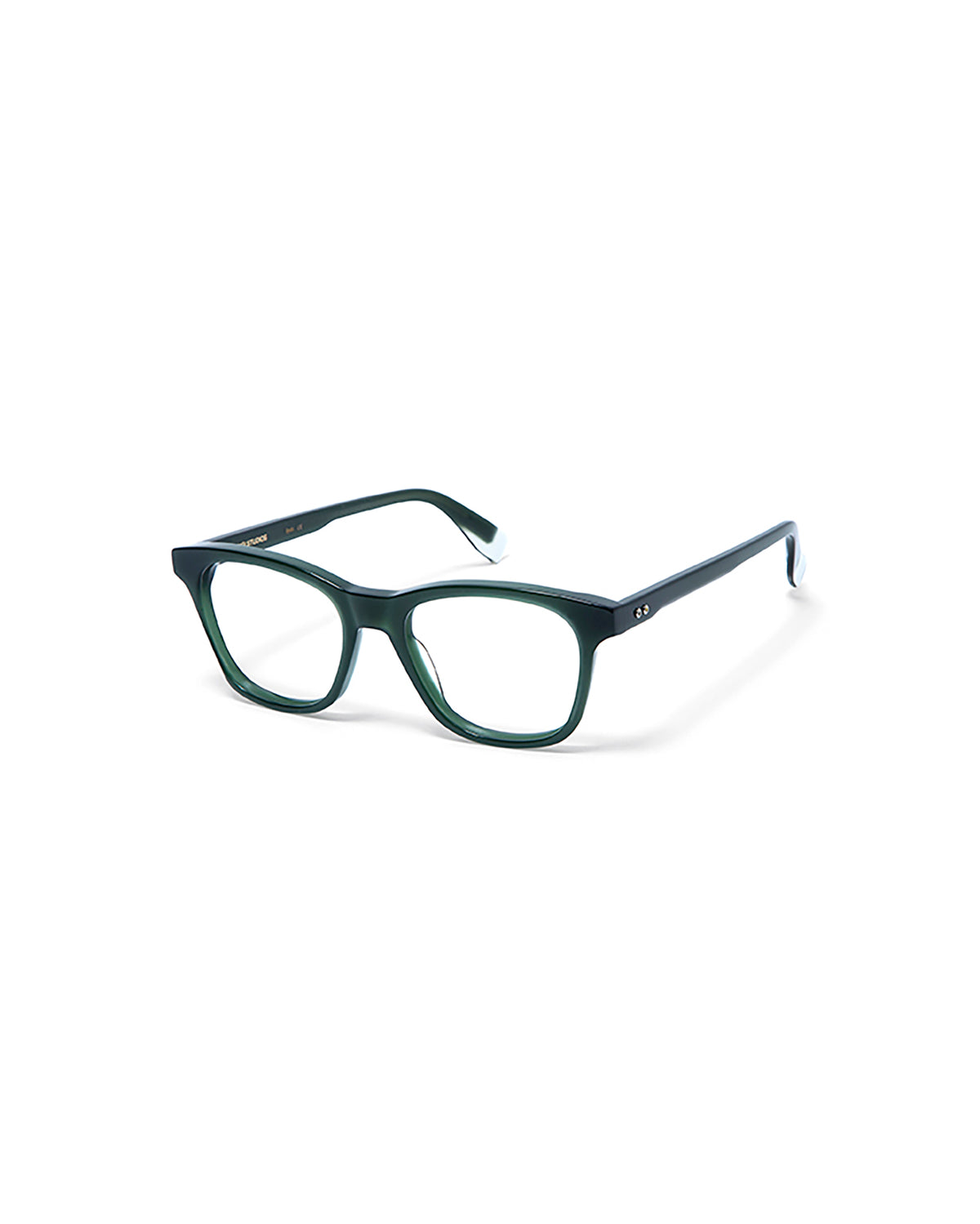 FRANKLIN: Cuadrada Acetato Verde optical glasses by GIGI STUDIOS 5364
