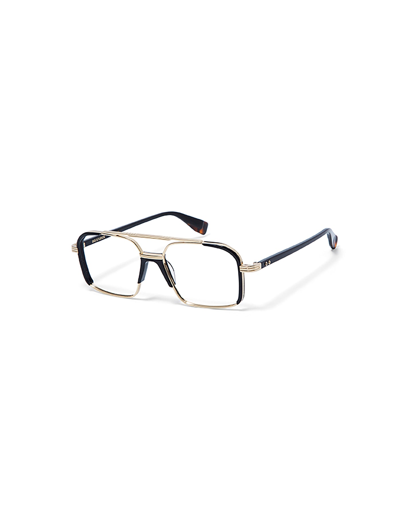 MAXWELL: Aviador Acetato-Metal Noir optical glasses by GIGI STUDIOS 5382