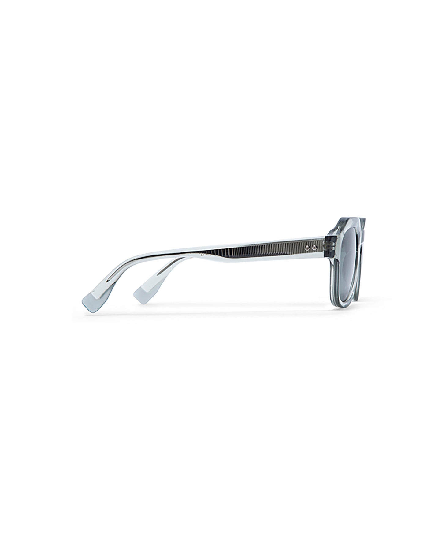 BRYANT: Cuadrada Acetato Transparente sunglasses by GIGI STUDIOS 5412