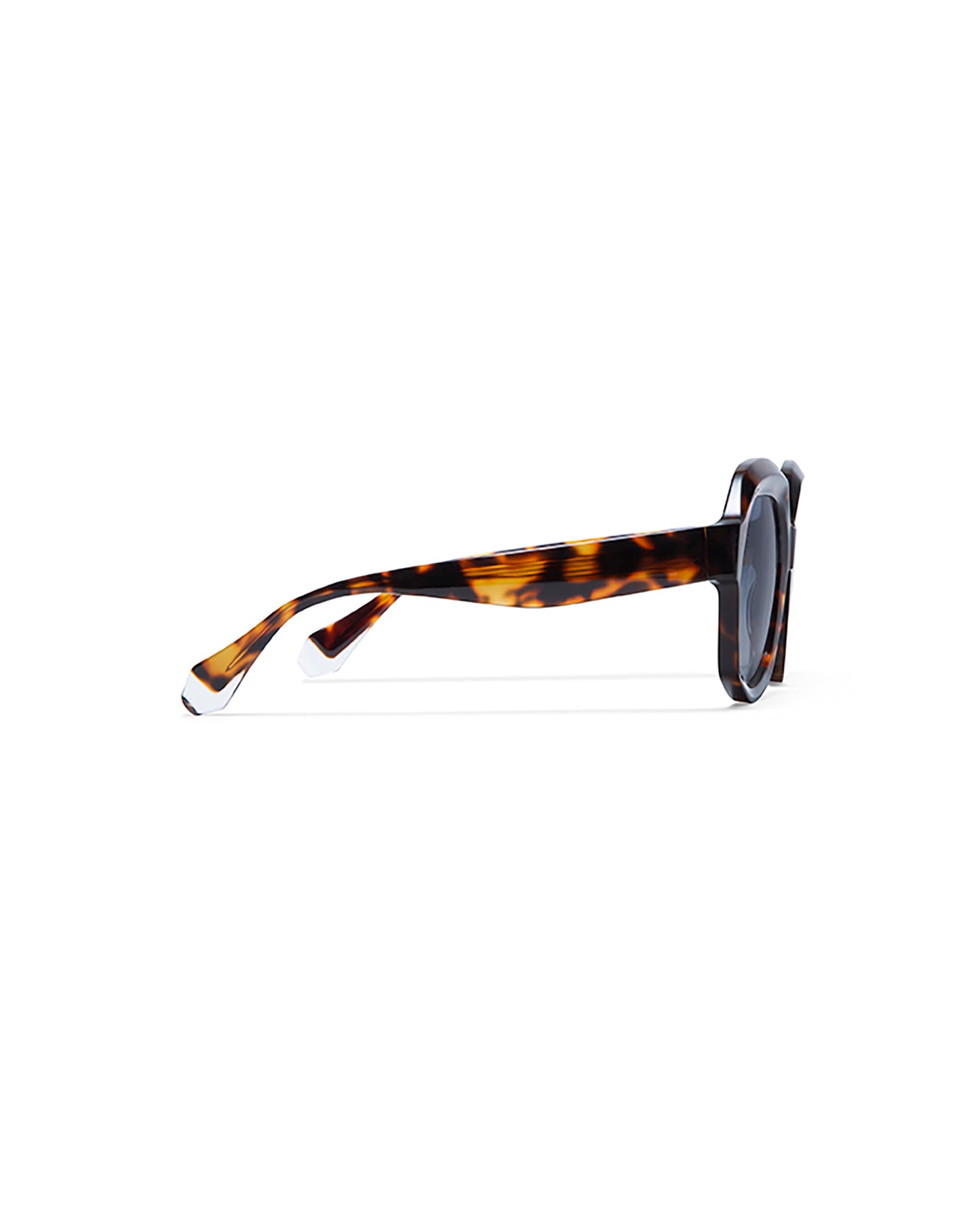 PIXIE: Geométricas Acetato Havana sunglasses by GIGI STUDIOS 5458