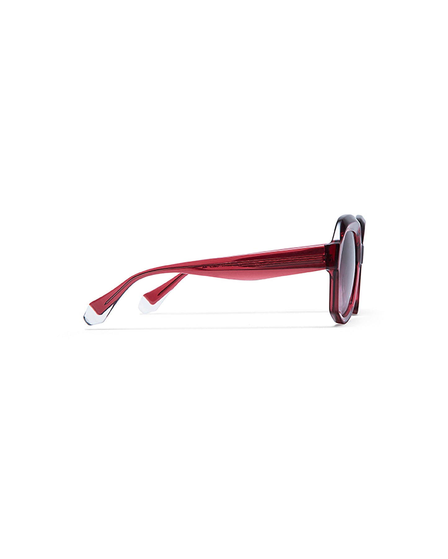 PIXIE: Geométricas Acetato Rojo sunglasses by GIGI STUDIOS 5462
