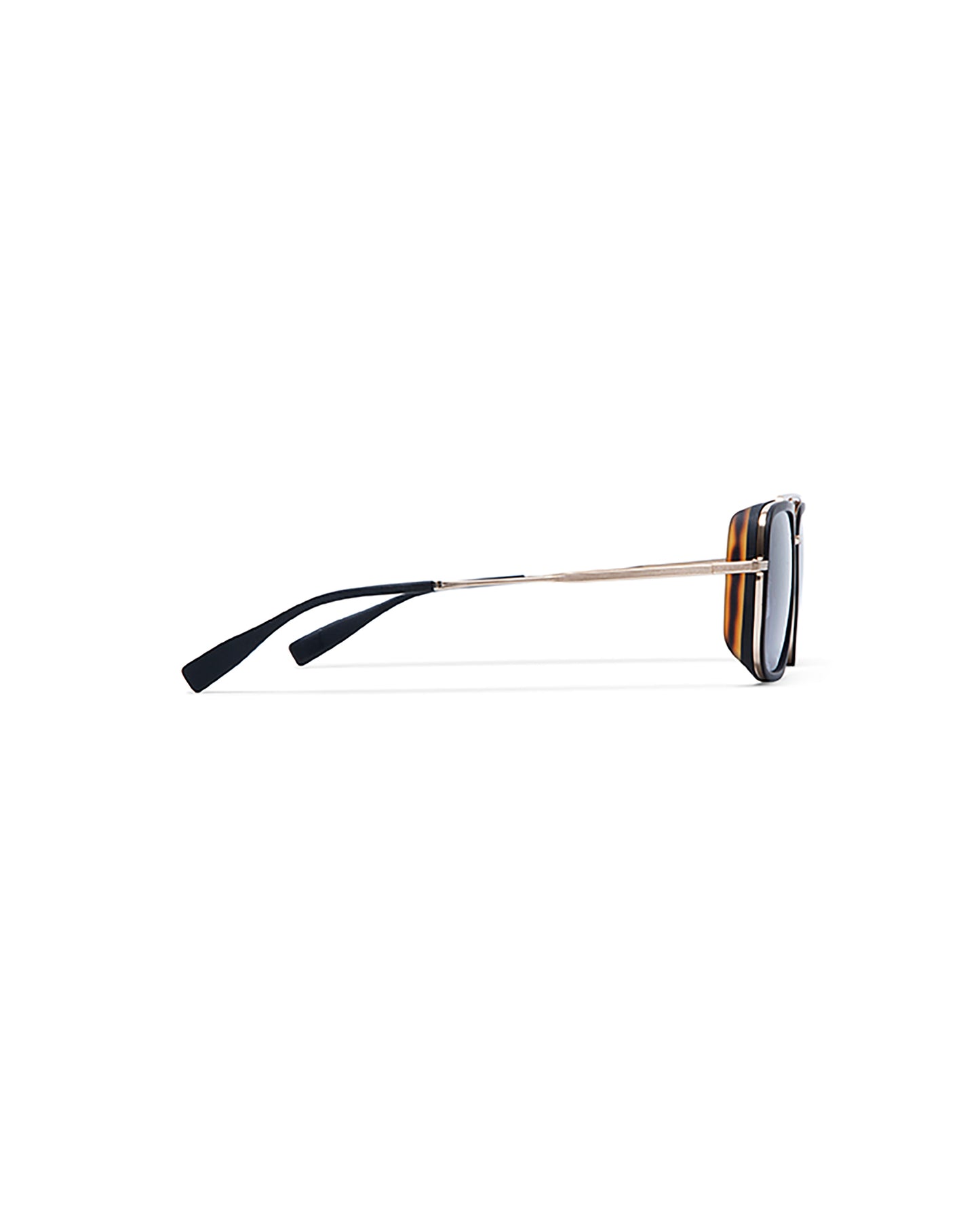 SIFNOS: Cuadrada Acetato-Metal Noir sunglasses by GIGI STUDIOS 5472
