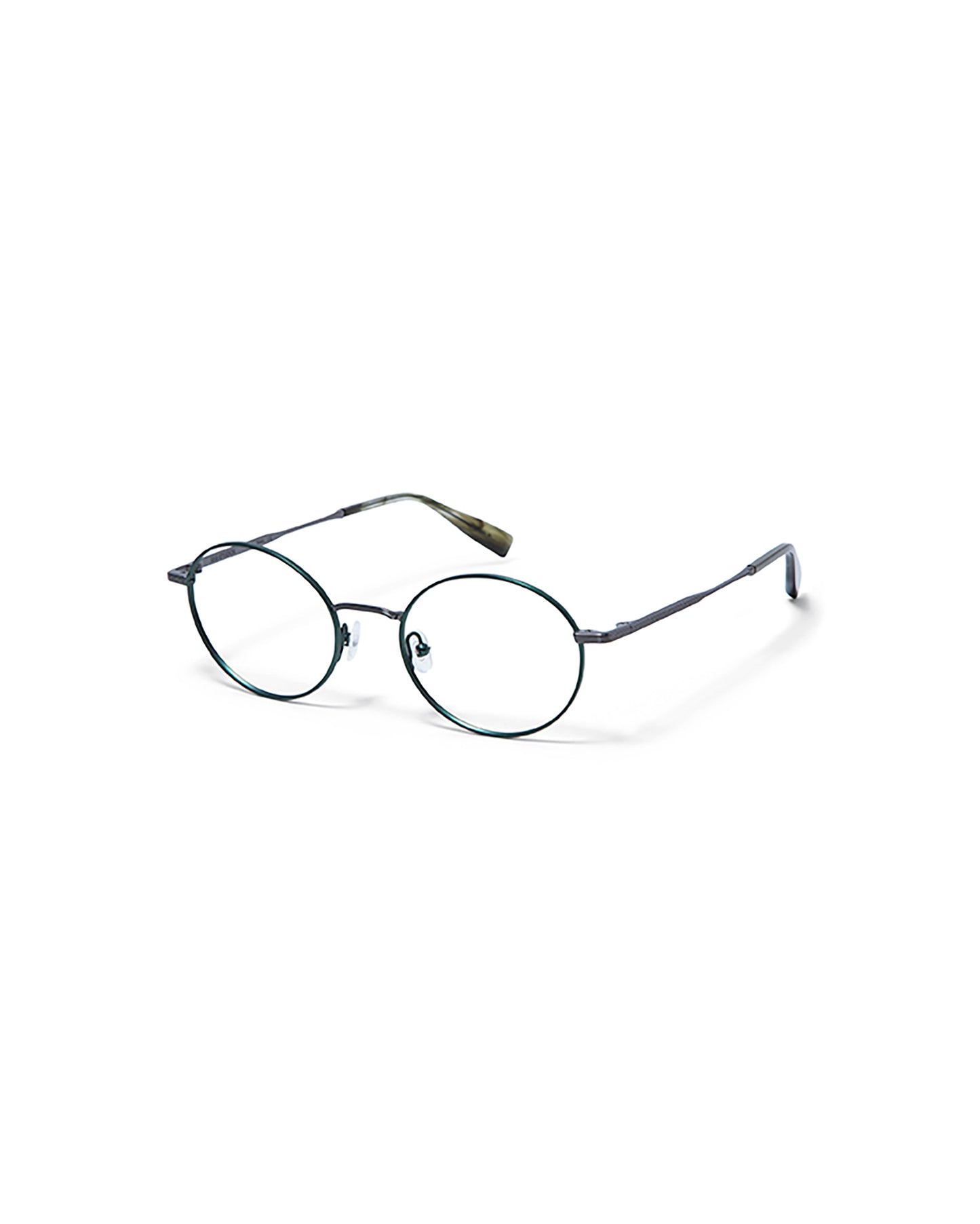 LISBOA: Redondas Metal Verde optical glasses by GIGI STUDIOS 5529