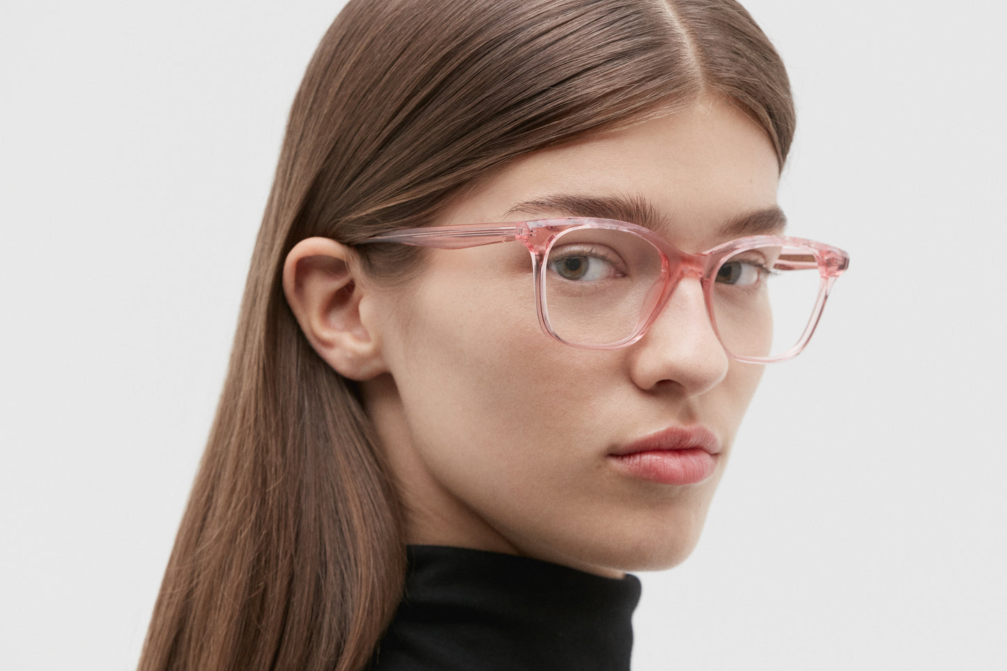 HIDRA: Cuadrada Acetato Rosa optical glasses by GIGI STUDIOS 5562
