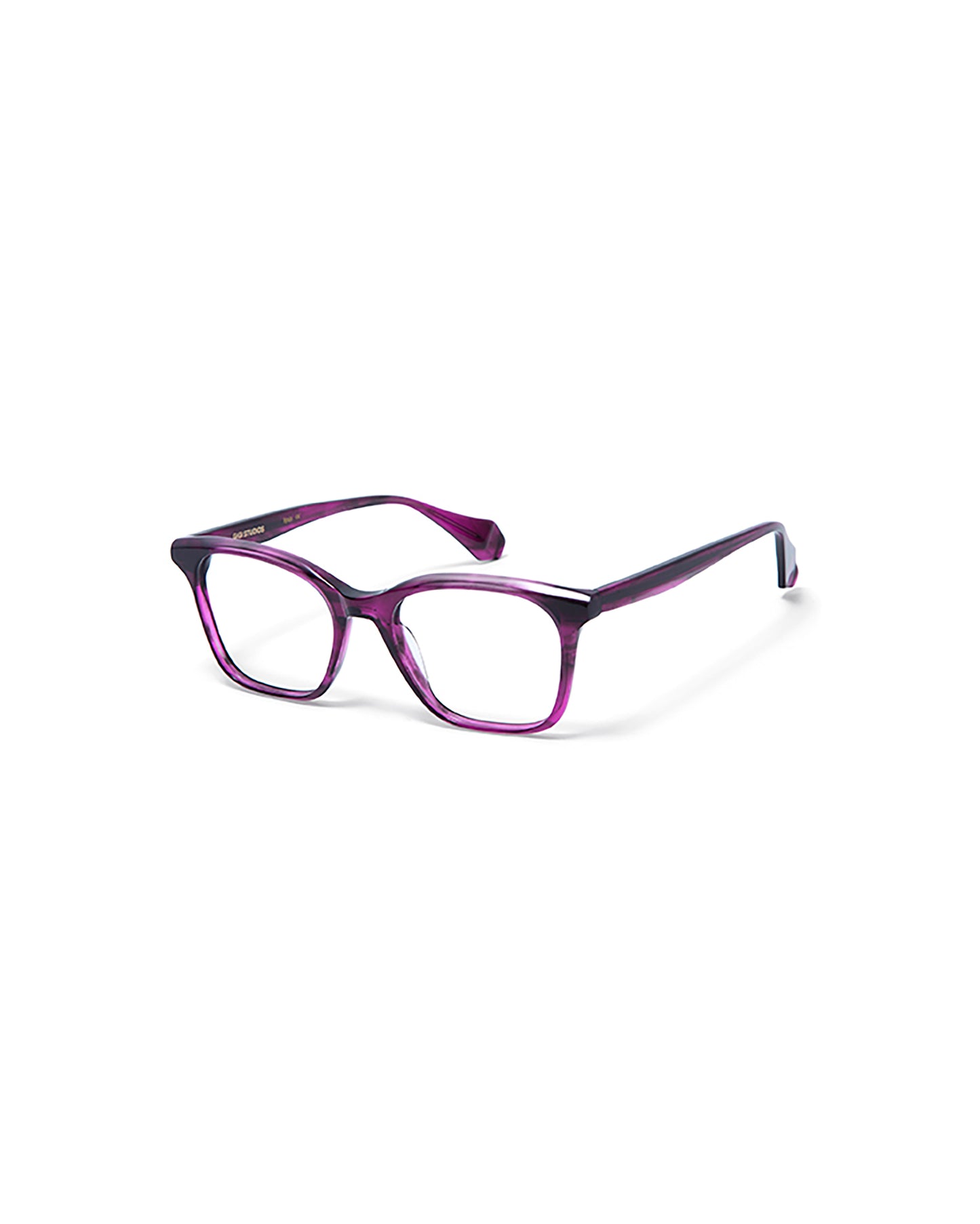 HIDRA: Cuadrada Acetato Rojo optical glasses by GIGI STUDIOS 5564
