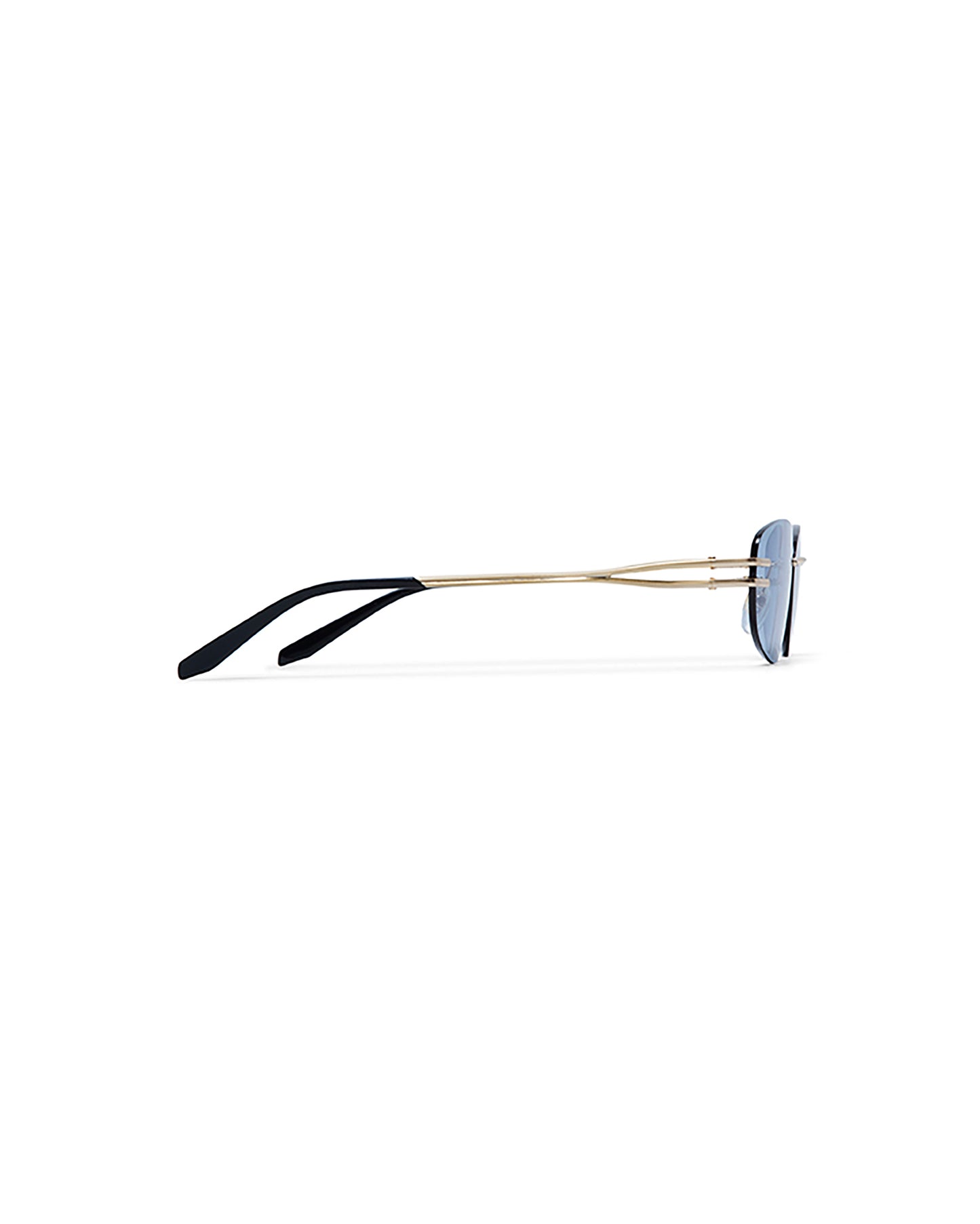 MICHELA: Redondas Metal Azul sunglasses by GIGI STUDIOS 5606