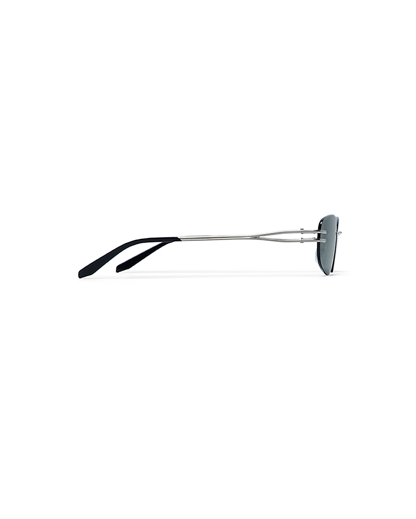MICHELA: Redondas Metal Dark Silver sunglasses by GIGI STUDIOS 5618