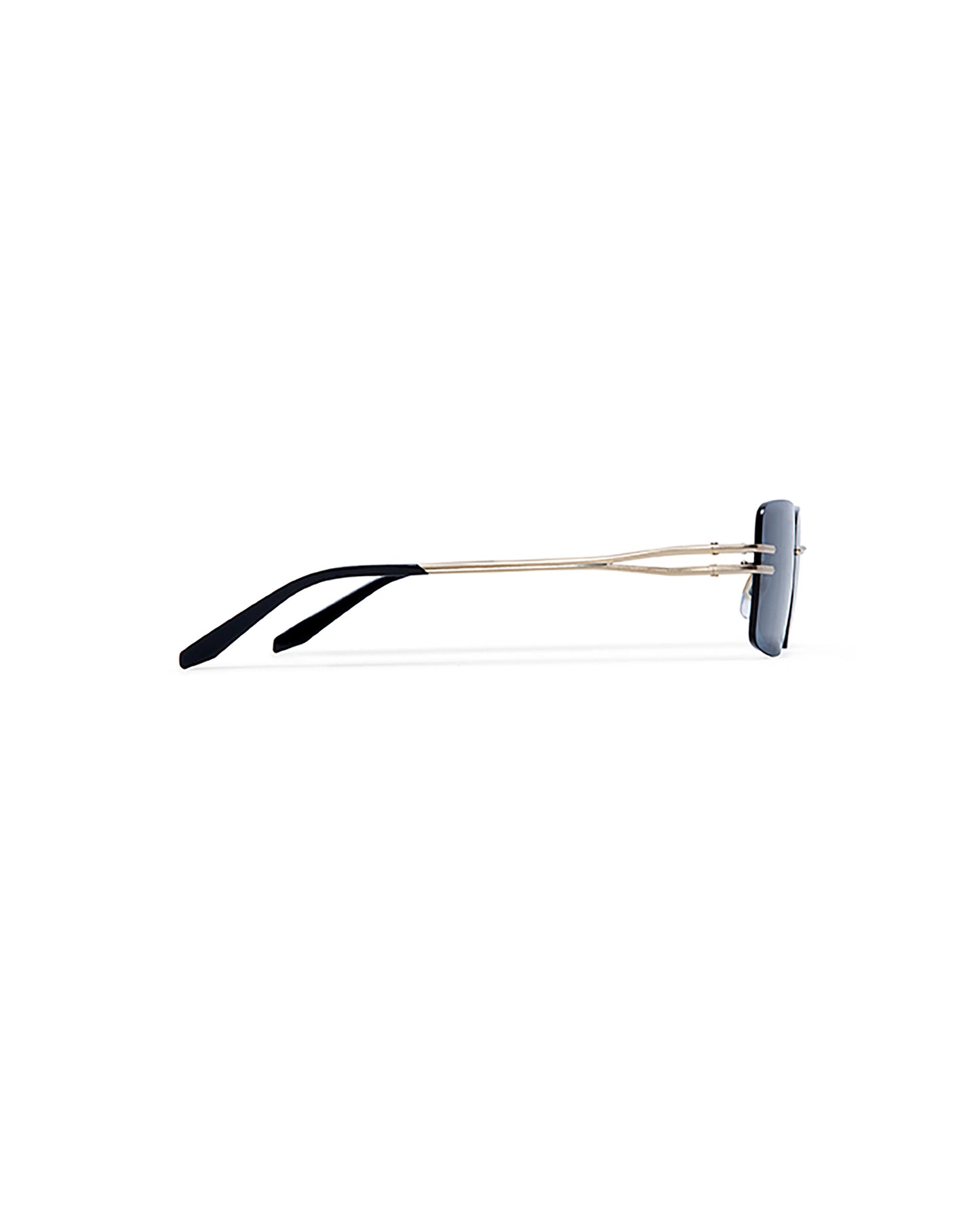 GINGER: Rectangular Metal Azul sunglasses by GIGI STUDIOS 5626