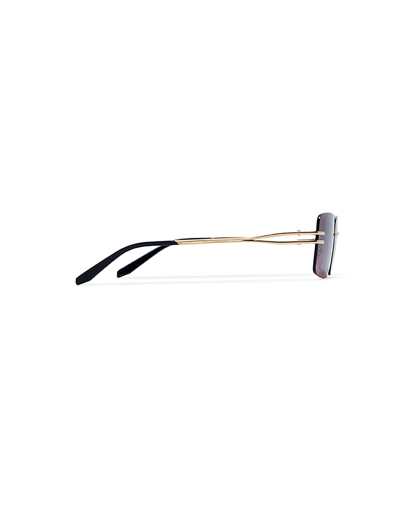 GINGER: Rectangular Metal Rosa sunglasses by GIGI STUDIOS 5632