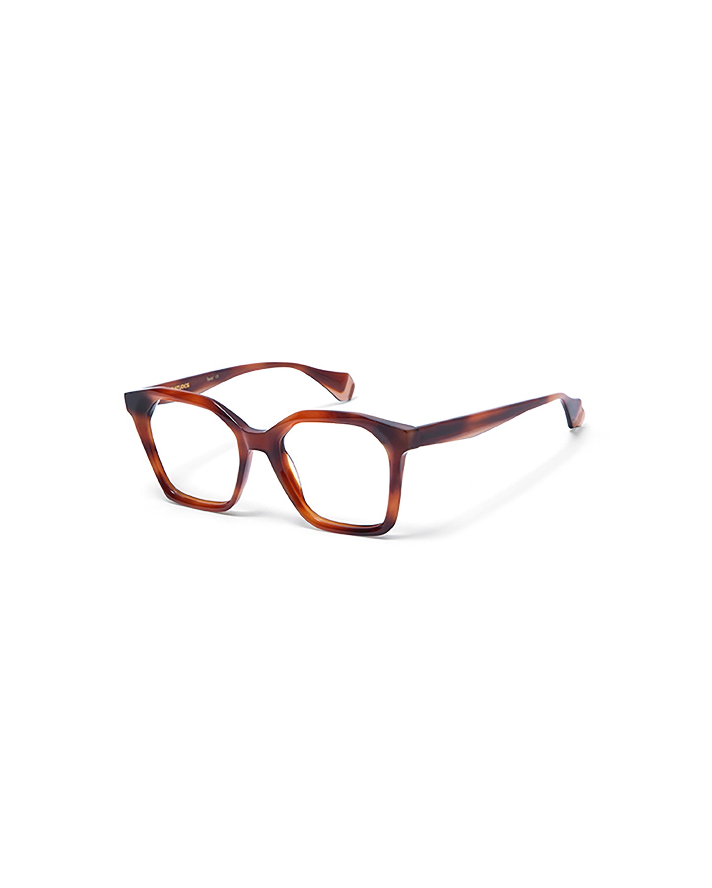 ASHIRA: Cuadrada Acetato Rojo optical glasses by GIGI STUDIOS 5642