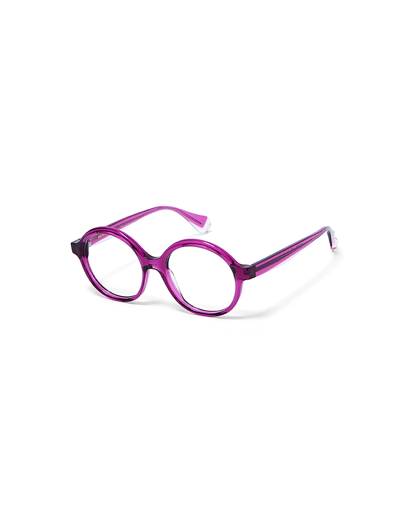 NEREA: Redondas Acetato Rojo optical glasses by GIGI STUDIOS 5656