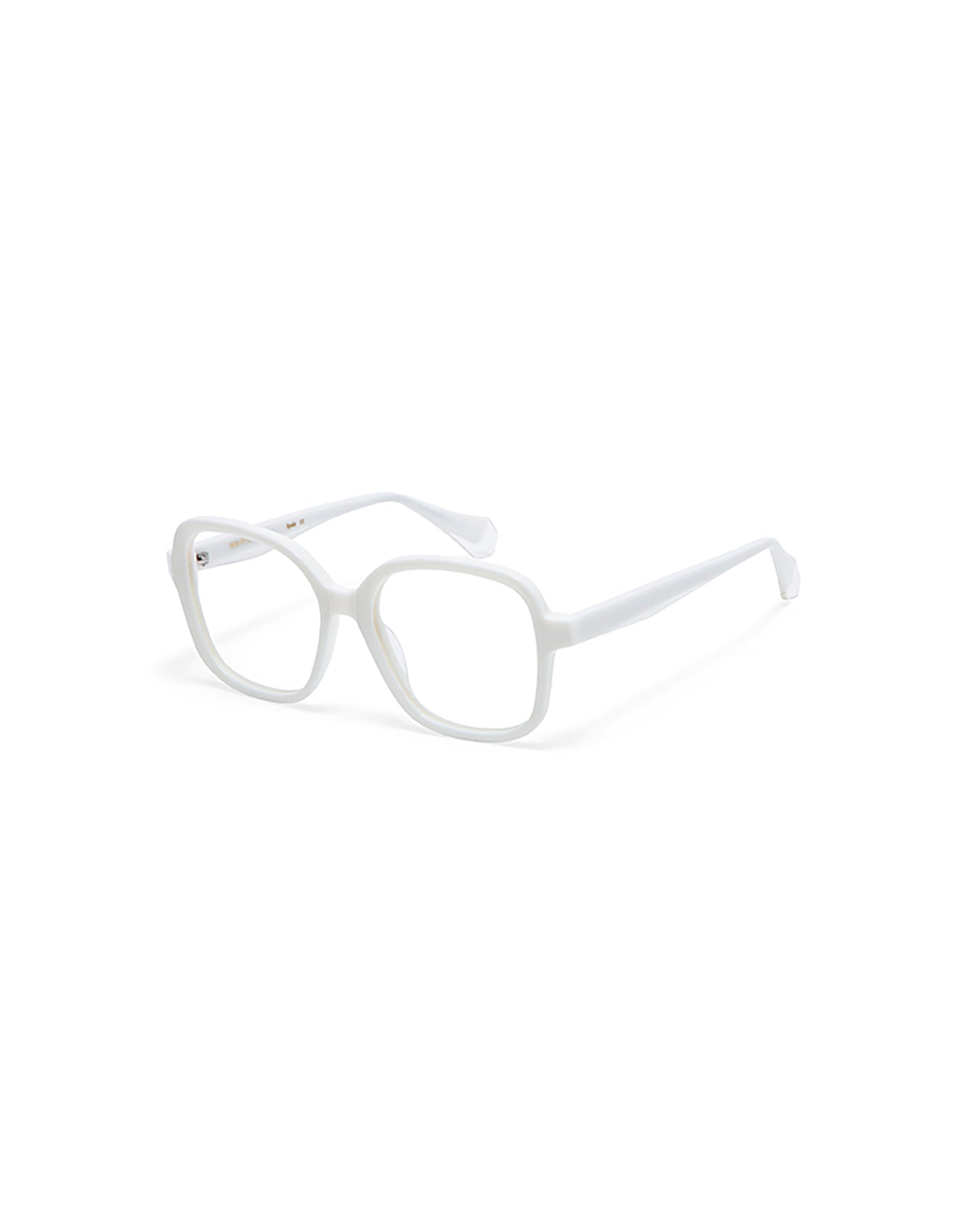 MIRELLE: Cuadrada Acetato Blanco optical glasses by GIGI STUDIOS 5672