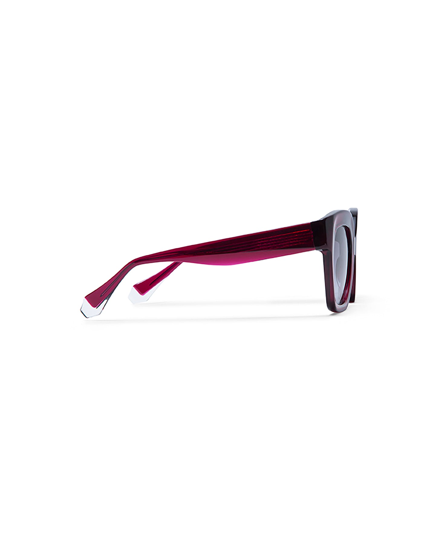 PIA: Cuadrada Acetato Rojo sunglasses by GIGI STUDIOS 5686