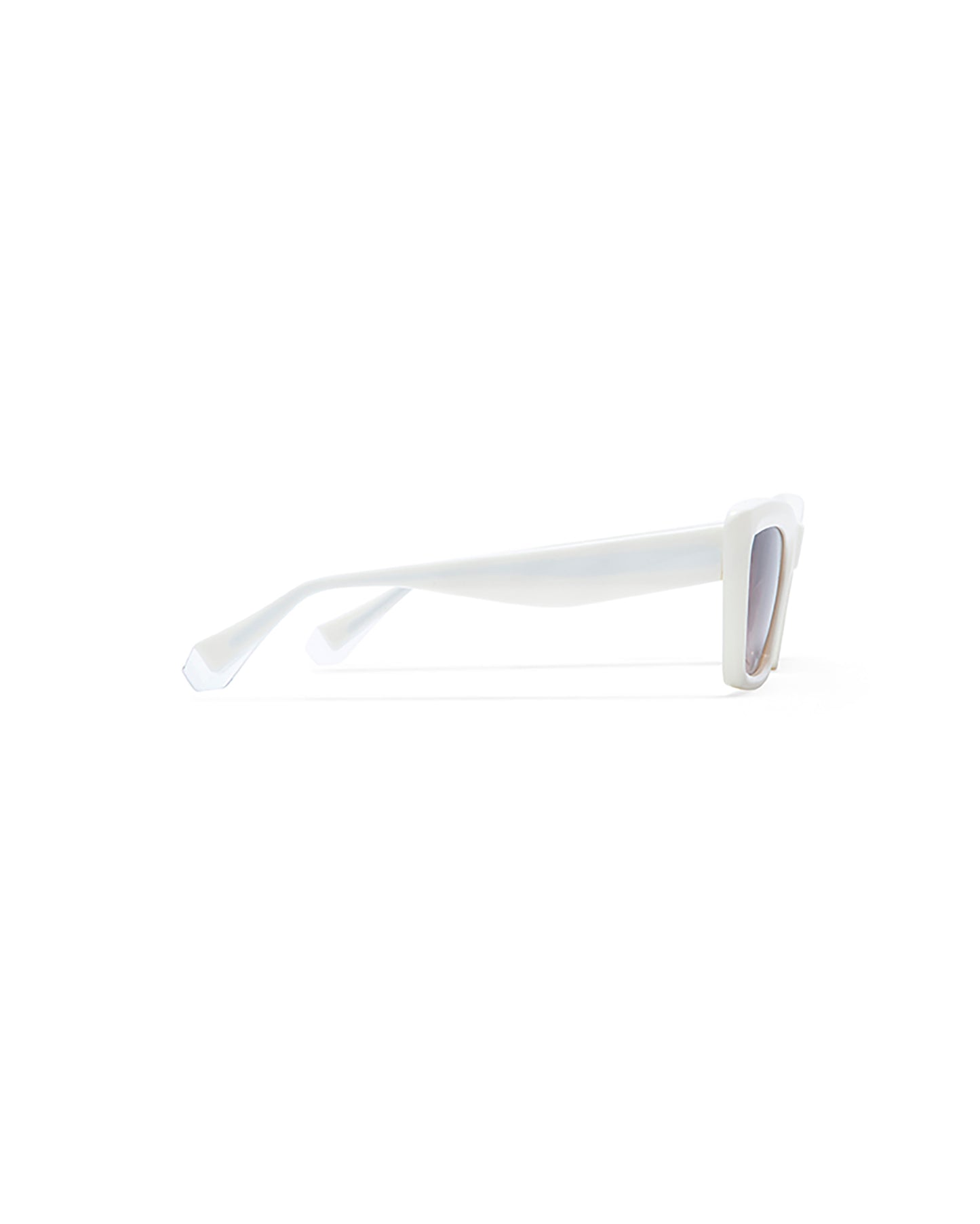 ESMERALDA: Cat Eye Acetato Blanco sunglasses by GIGI STUDIOS 5712