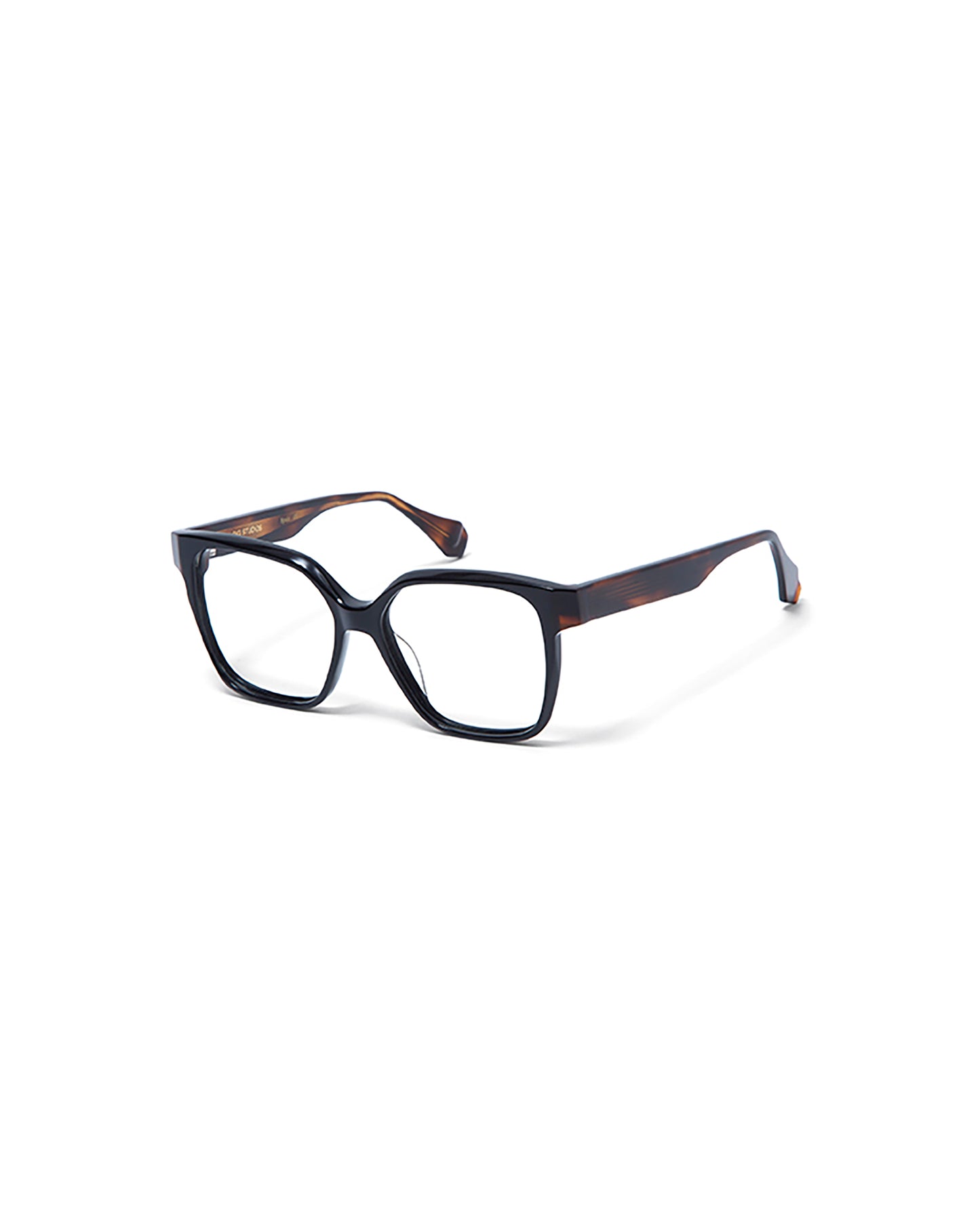 THIARA: Cuadrada Acetato Noir optical glasses by GIGI STUDIOS 5728