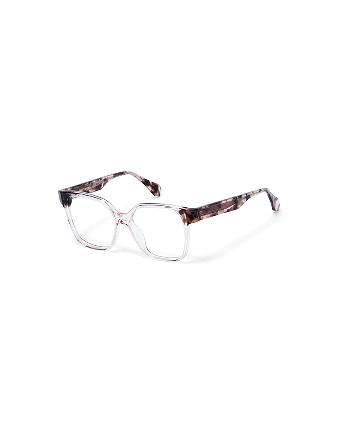 THIARA: Cuadrada Acetato Transparente optical glasses by GIGI STUDIOS 5732